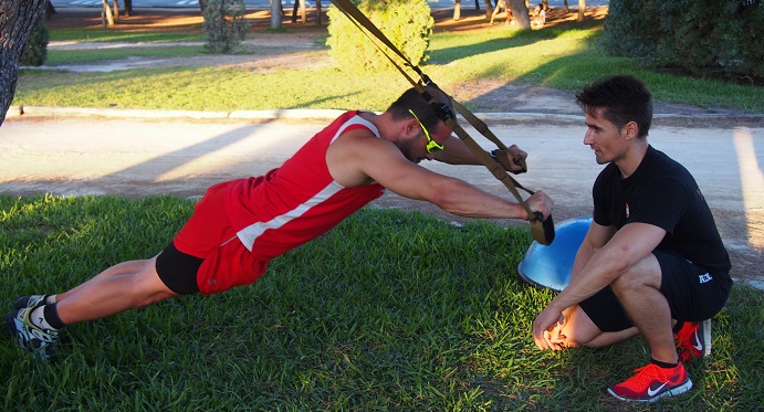 TRX en Alicante.Entrenador Personal Alicante. Rafael Bonastre