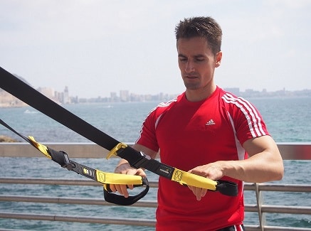 TRX en Alicante.Entrenador Personal Alicante. Rafael Bonastre